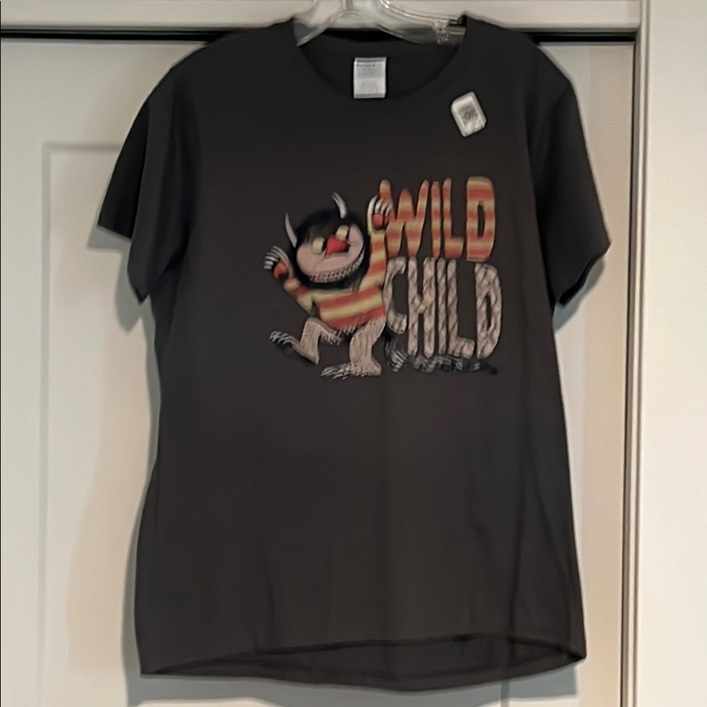Wild Child Graphic Kids T-Shirt - Black